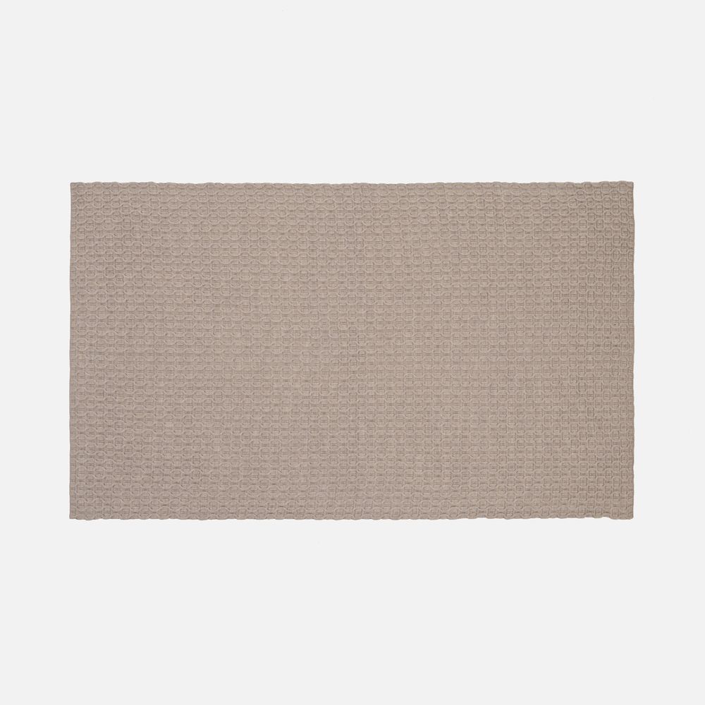 Плед Braidera, бежевый меланж — изображение 5