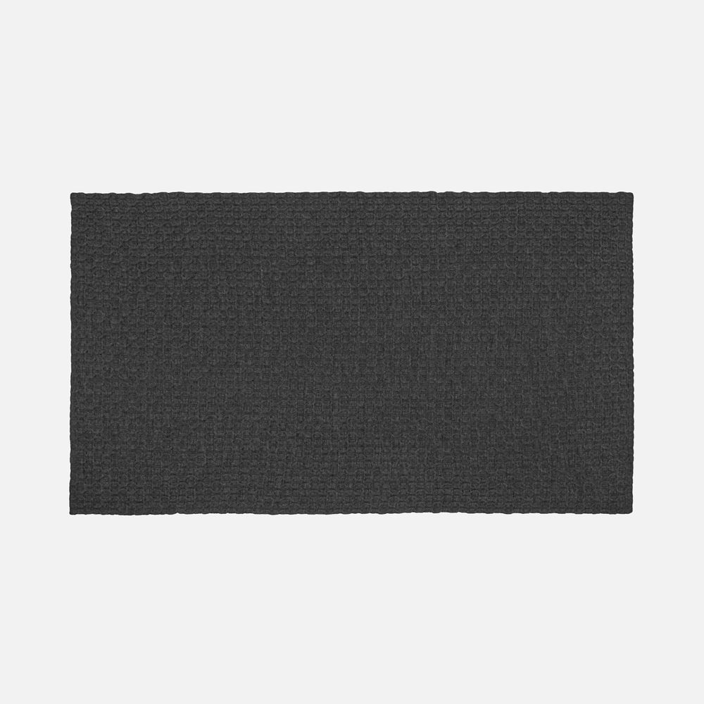 Плед Braidera, темно-серый меланж (асфальт) — изображение 5