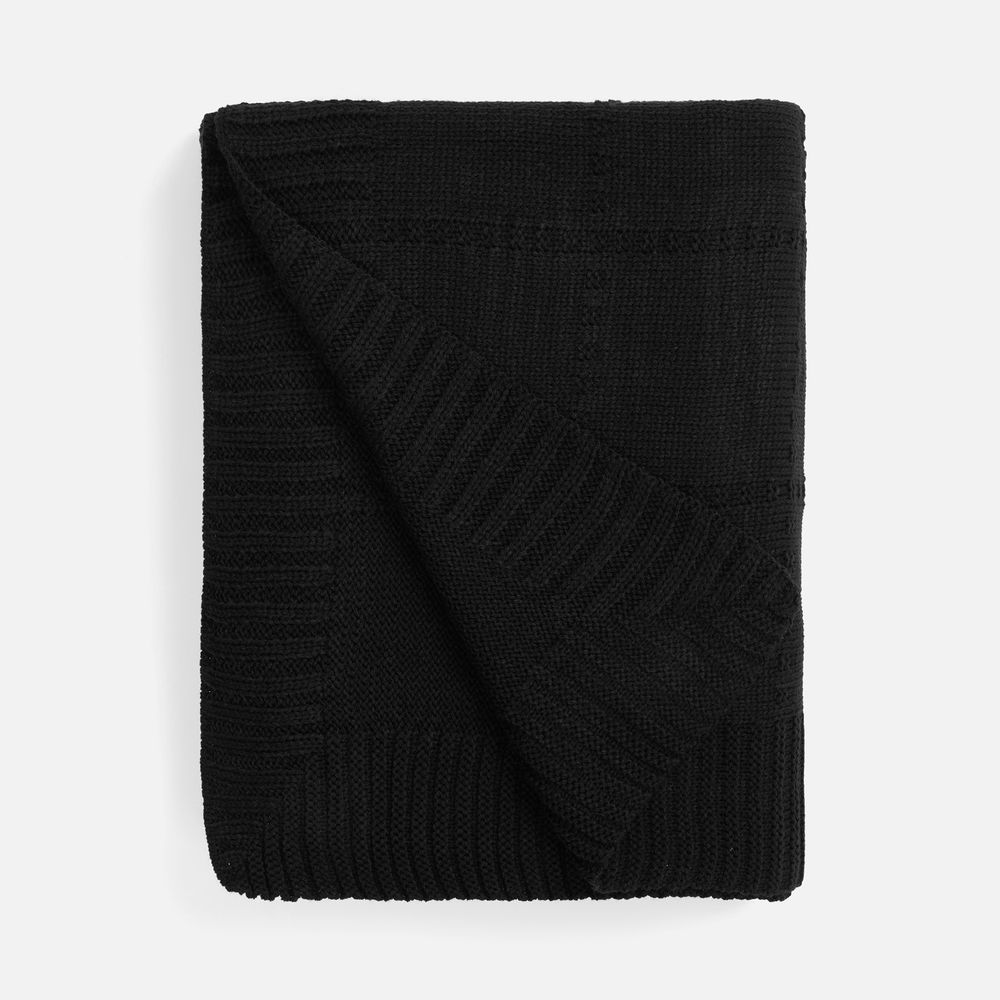 Плед Quadrisma, черный — изображение 3