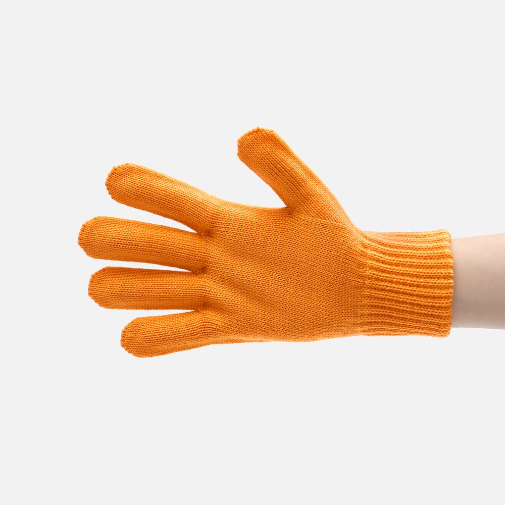 Перчатки Nobilis Mono, оранжевые (абрикос) — изображение 3
