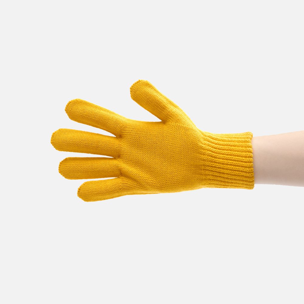 Перчатки Nobilis Mono, желтые (медовые) — изображение 3
