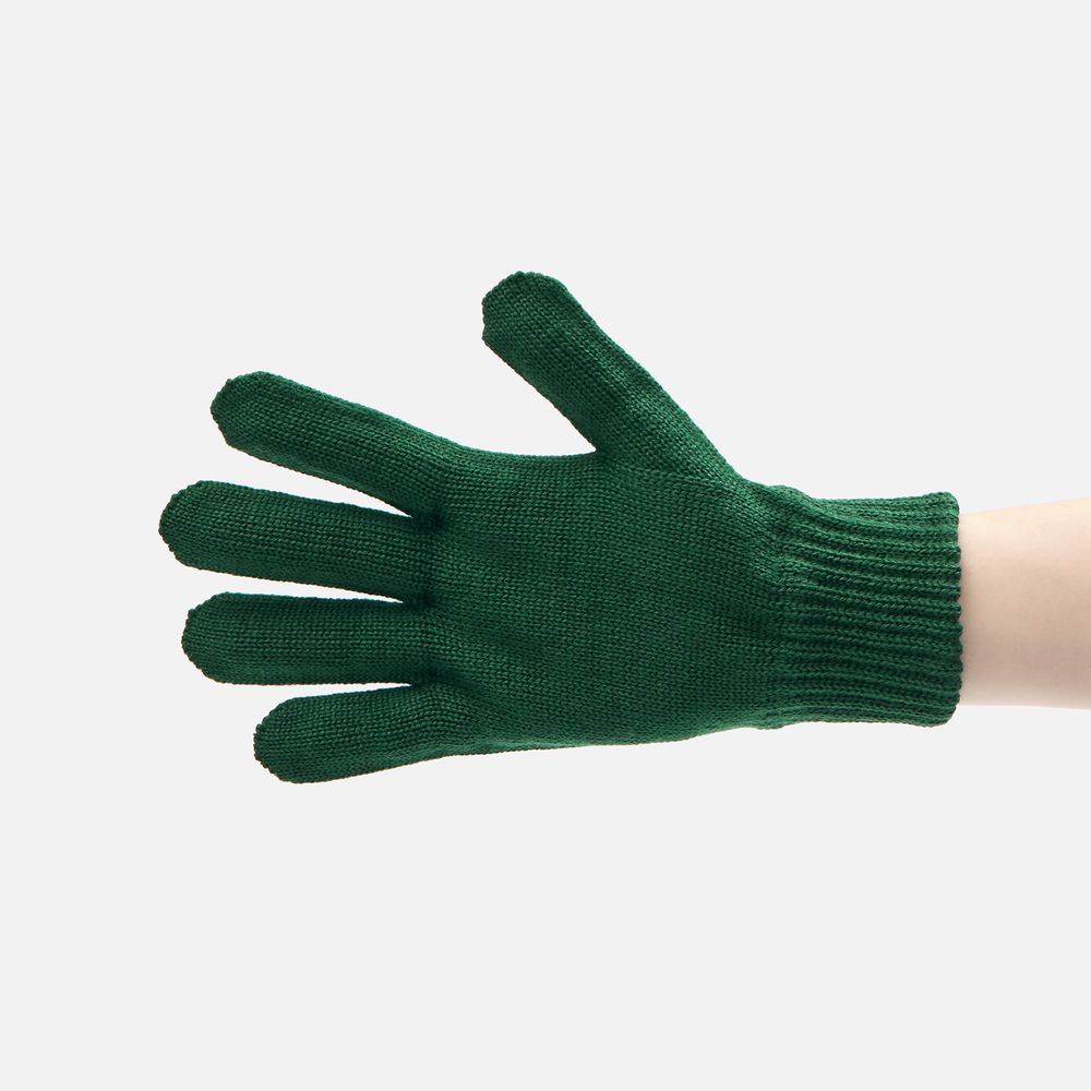 Перчатки Nobilis Mono, темно-зеленые (изумруд) — изображение 3