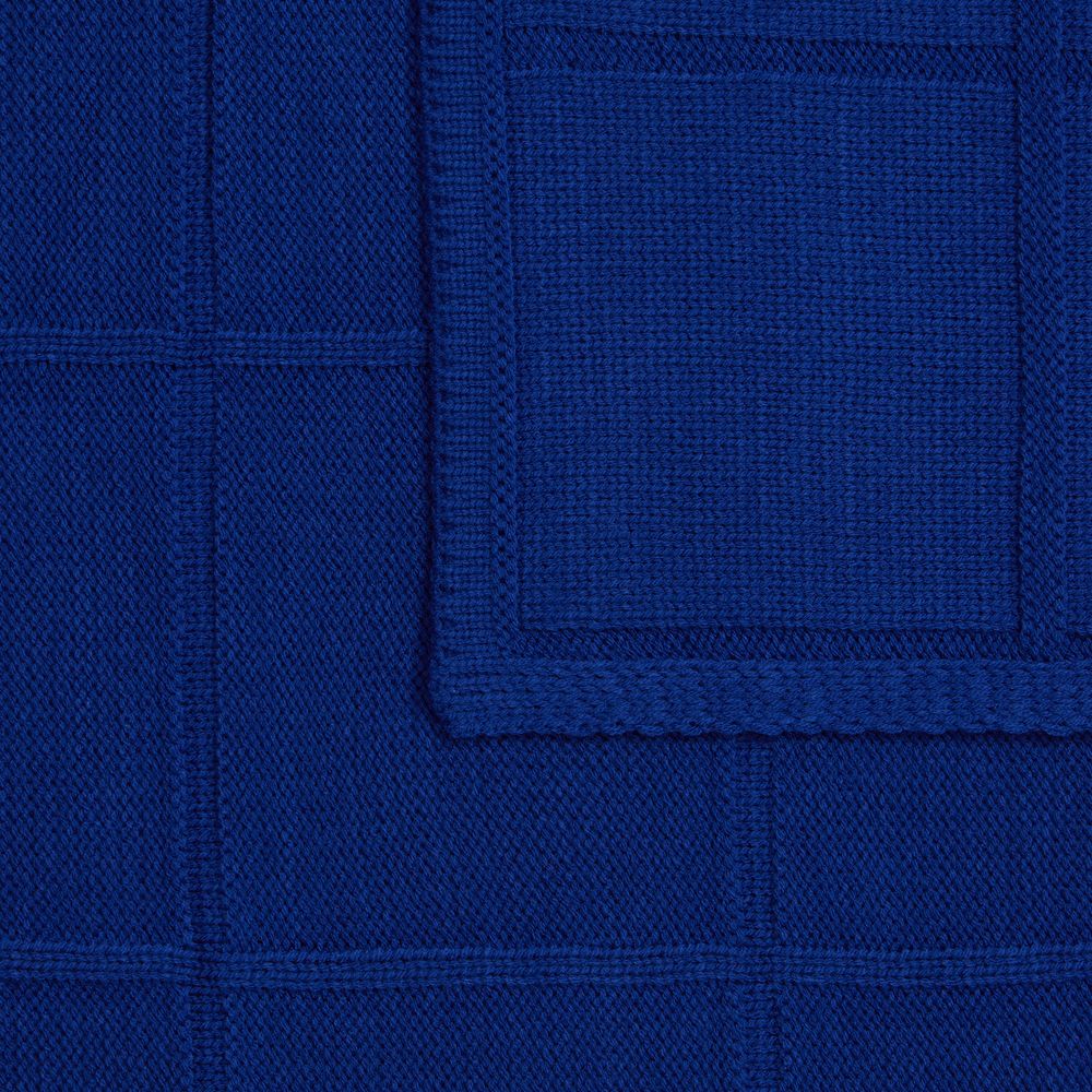 Плед Chainfield, темно-синий (кобальт) — изображение 4