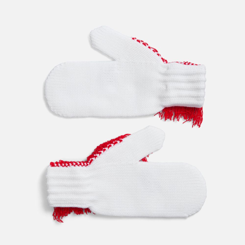 Варежки «Игогошки», с красной гривой — изображение 3