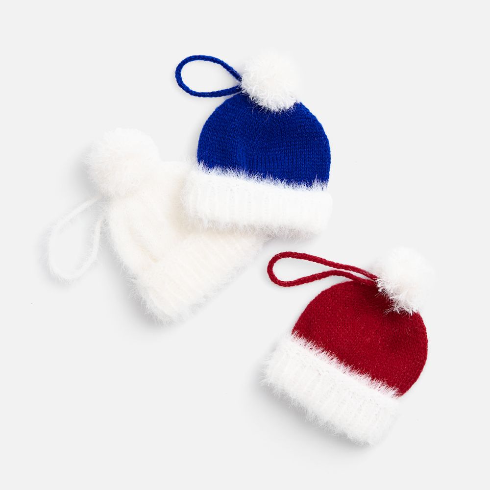 Подвеска на елку «Вьюжка», шапочка, синяя — изображение 5