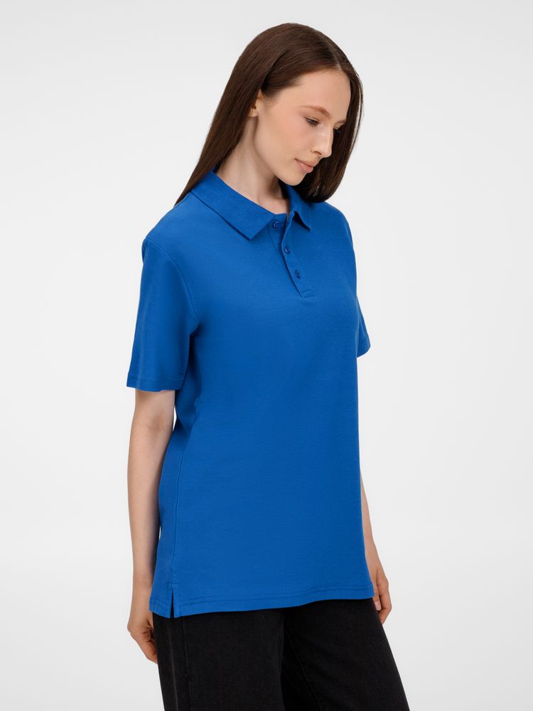 Рубашка поло унисекс Tervise, ярко-синяя — изображение 11