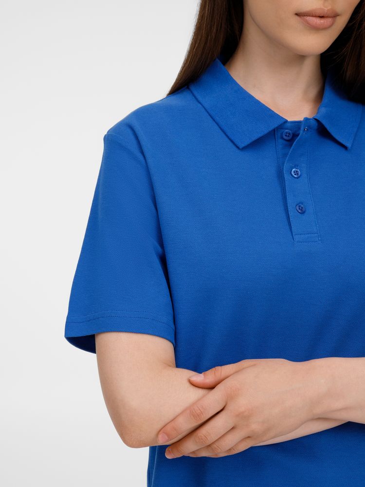 Рубашка поло унисекс Tervise, ярко-синяя — изображение 12