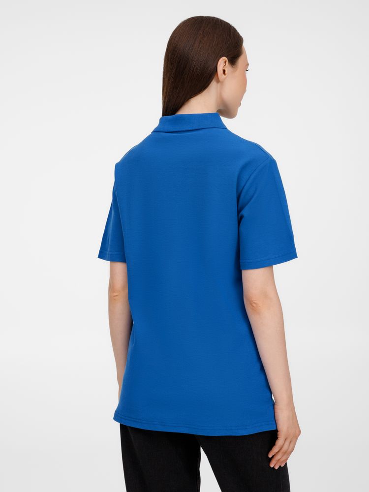 Рубашка поло унисекс Tervise, ярко-синяя — изображение 13