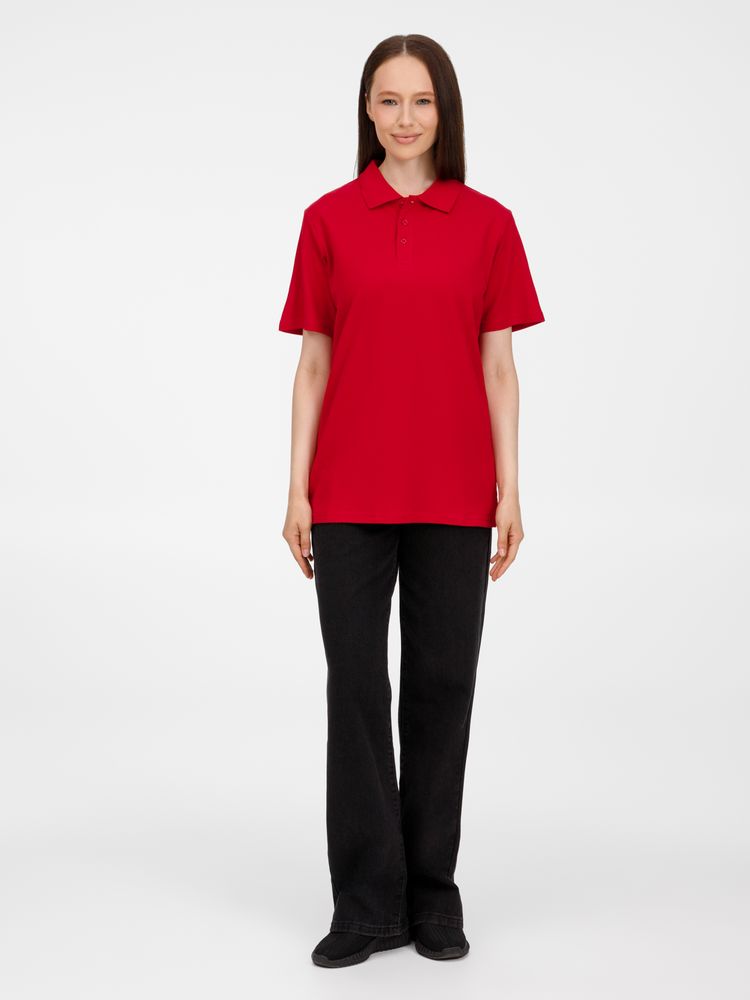 Рубашка поло унисекс Tervise, красная — изображение 15