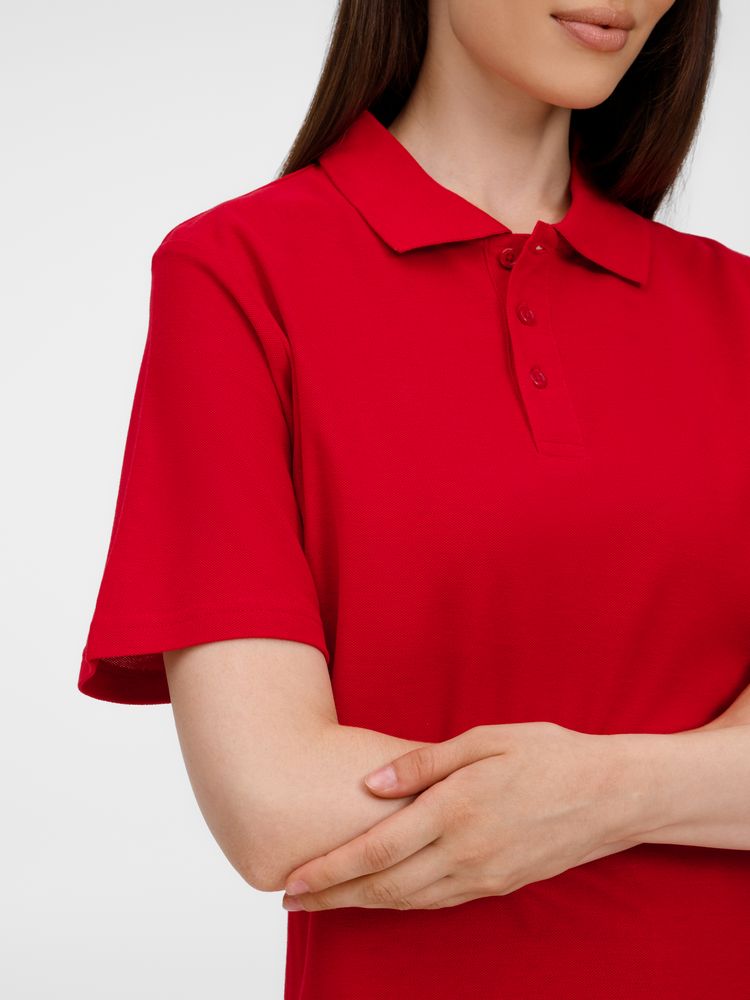 Рубашка поло унисекс Tervise, красная — изображение 13