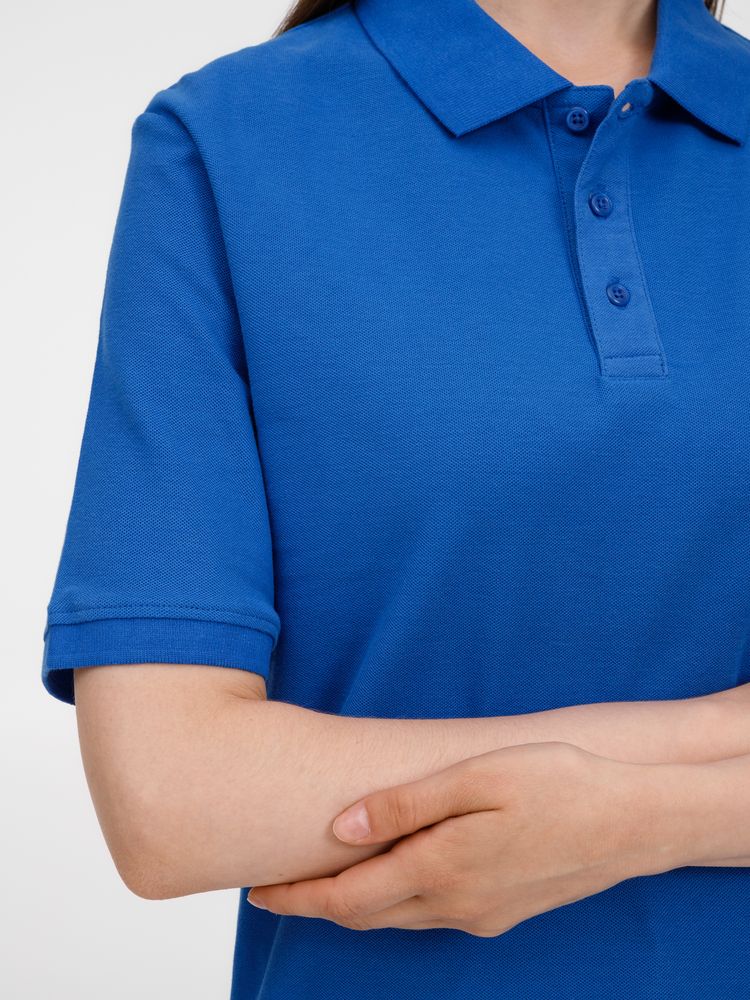 Рубашка поло унисекс Upswing, ярко-синяя — изображение 12