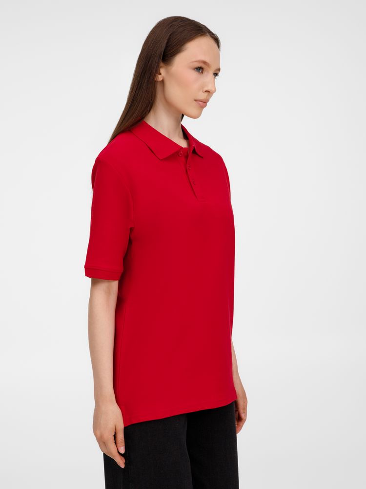 Рубашка поло унисекс Upswing, красная — изображение 12