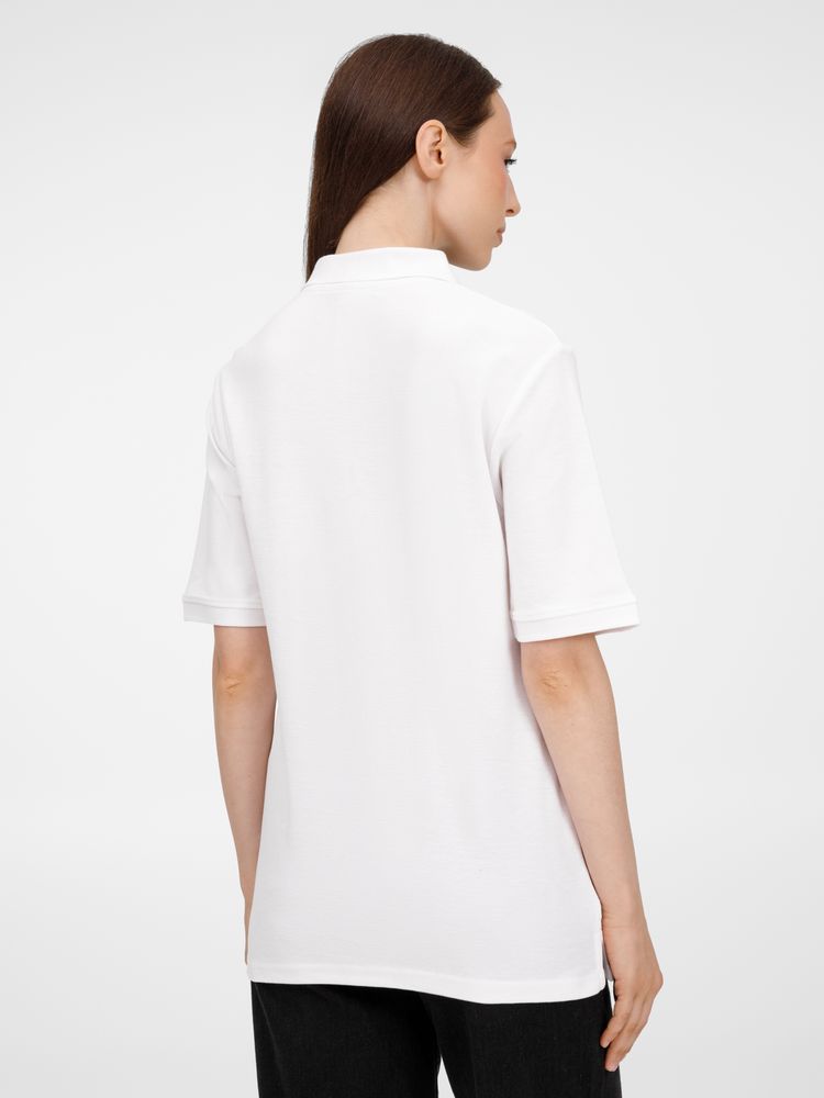Рубашка поло унисекс Upswing, белая — изображение 14