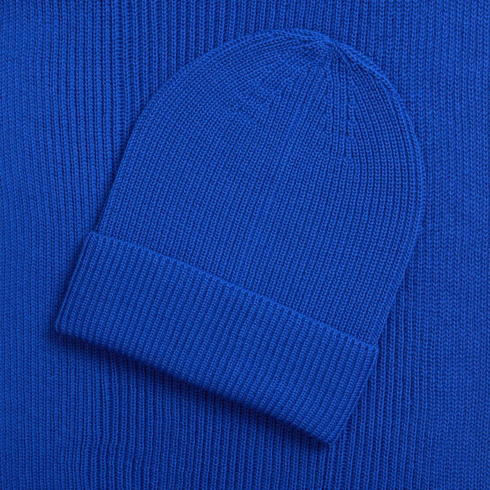 Шарф Nobilis Mono, ярко-синий — изображение 5