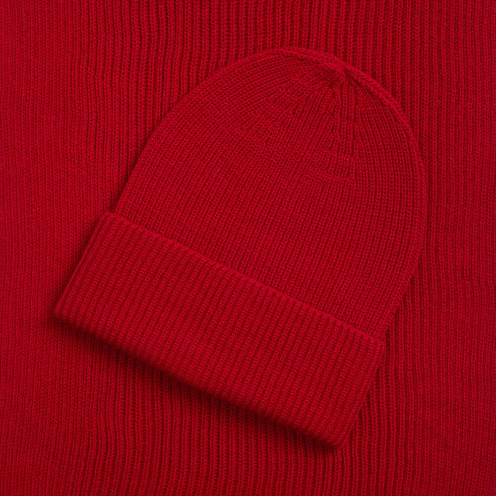 Шапка Nobilis Mono, красная — изображение 4