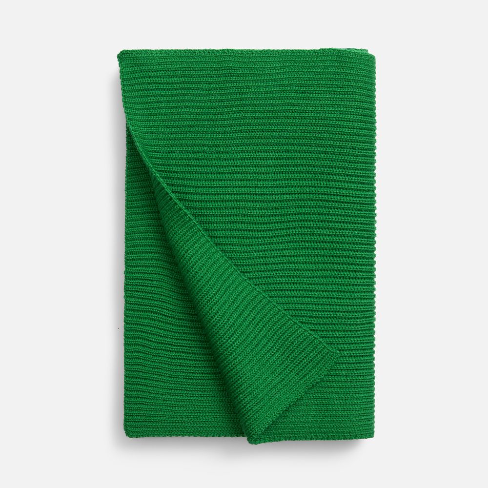 Шарф Nobilis Mono, ярко-зеленый — изображение 4