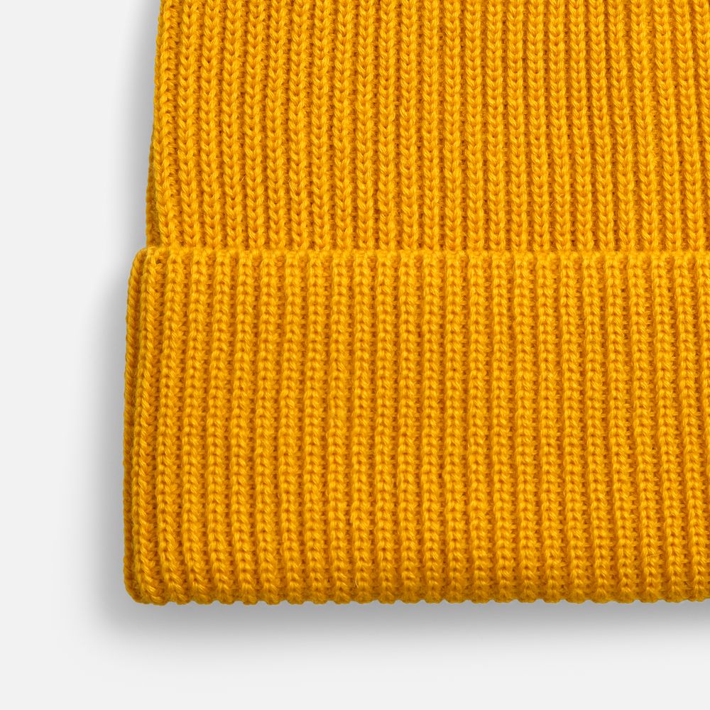 Шапка Nobilis Mono, желтая (медовая) — изображение 3