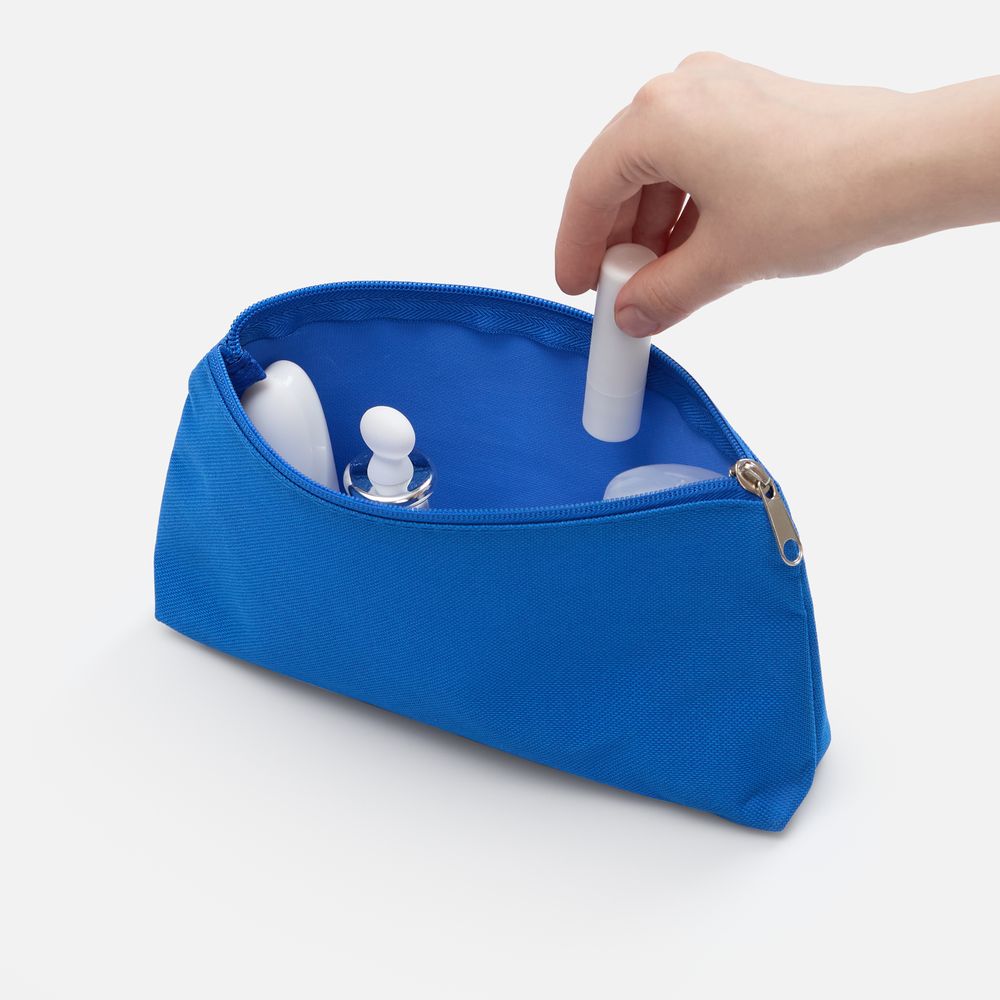 Косметичка Looksi, синяя — изображение 5