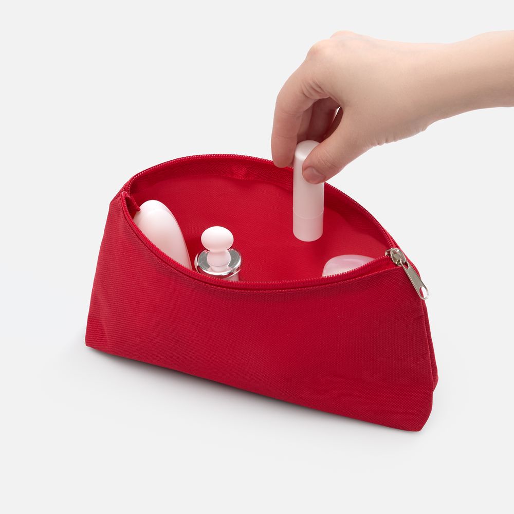 Косметичка Looksi, красная — изображение 5
