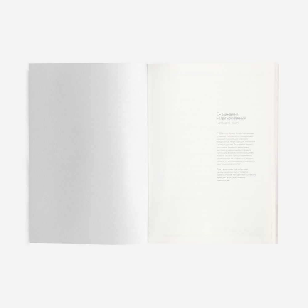 Ежедневник Repute, недатированный, синий — изображение 10