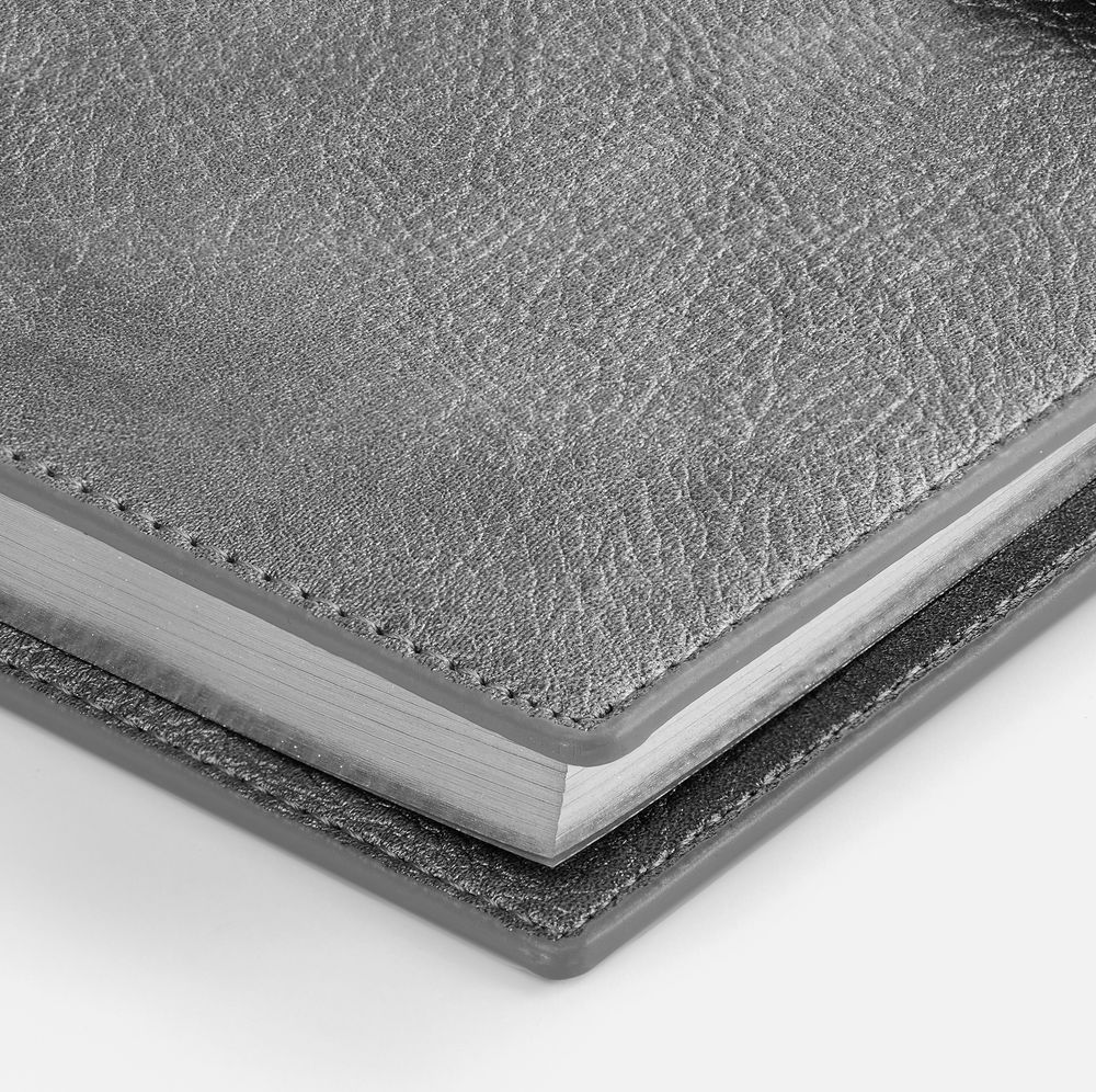 Ежедневник Repute, недатированный, серый — изображение 7