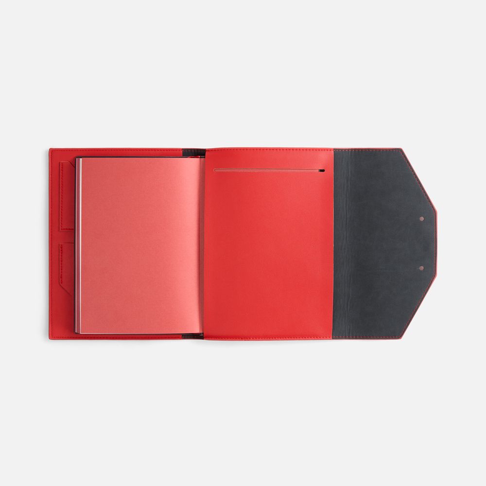Ежедневник-органайзер Clean Slate, недатированный, красный — изображение 13