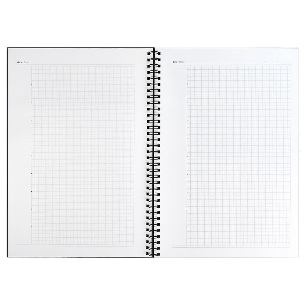 Ежедневник Notera Maxi, недатированный, серый — изображение 8