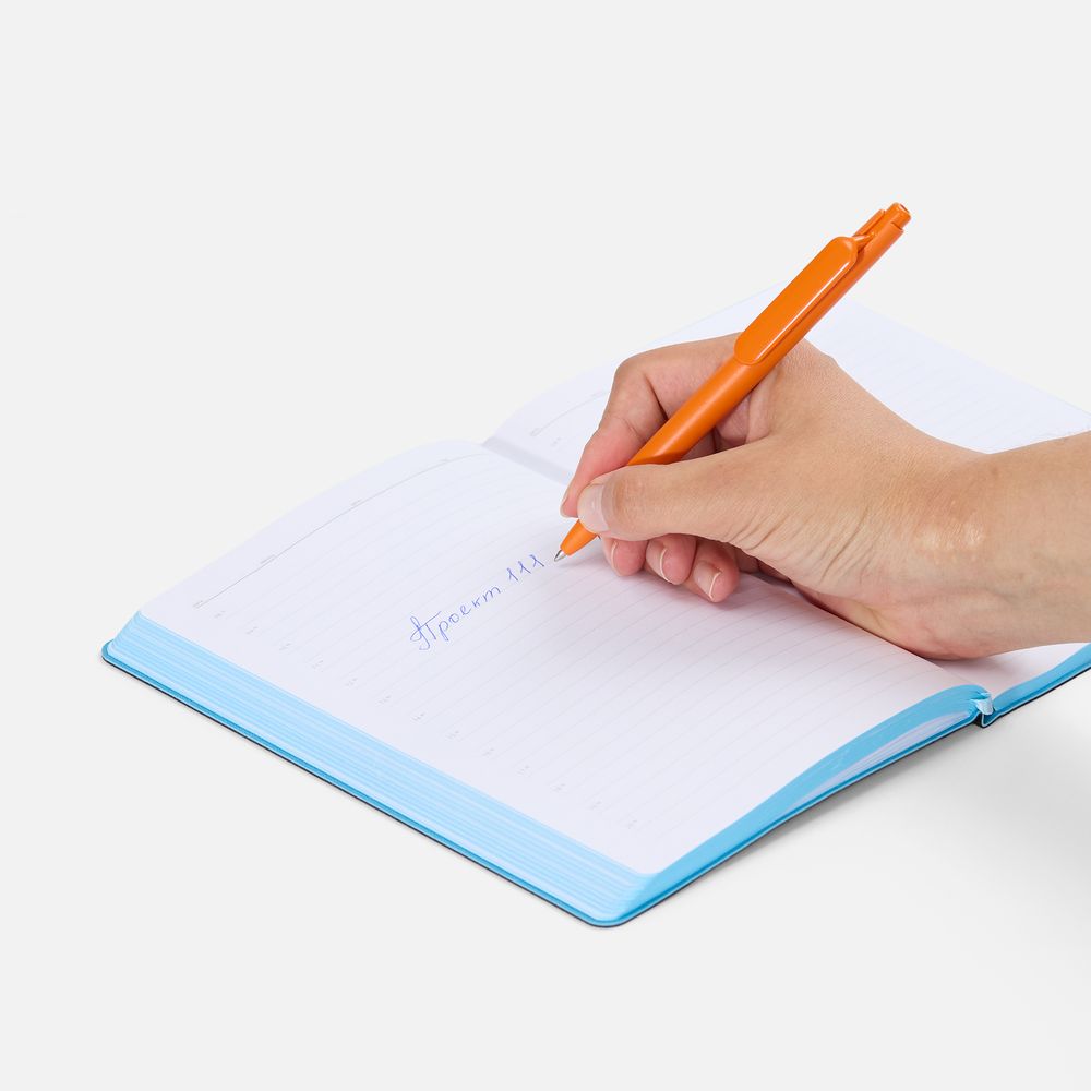 Ручка шариковая Prodir DS11 PMP, оранжевая — изображение 7