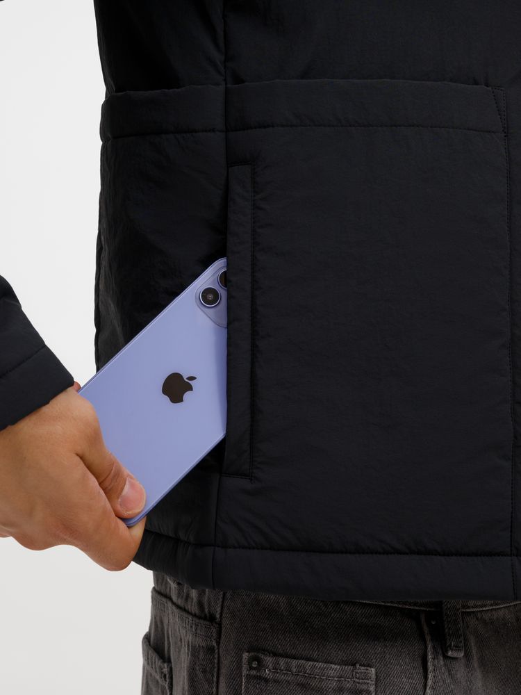 Куртка унисекс Veter, черная — изображение 11