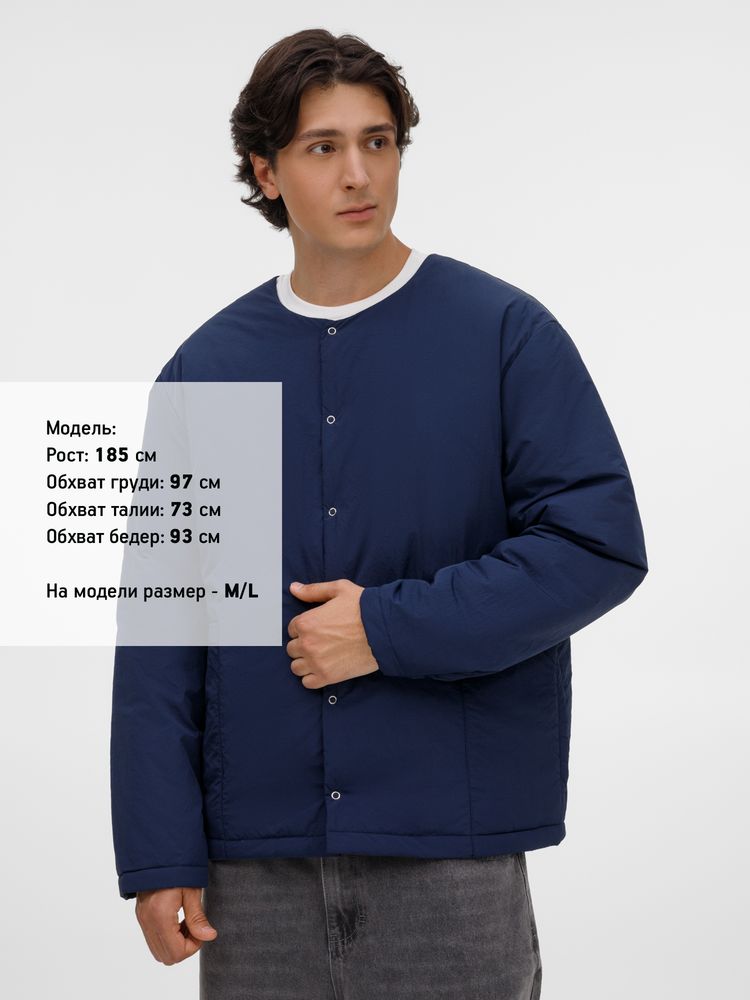 Куртка унисекс Veter, темно-синяя — изображение 11