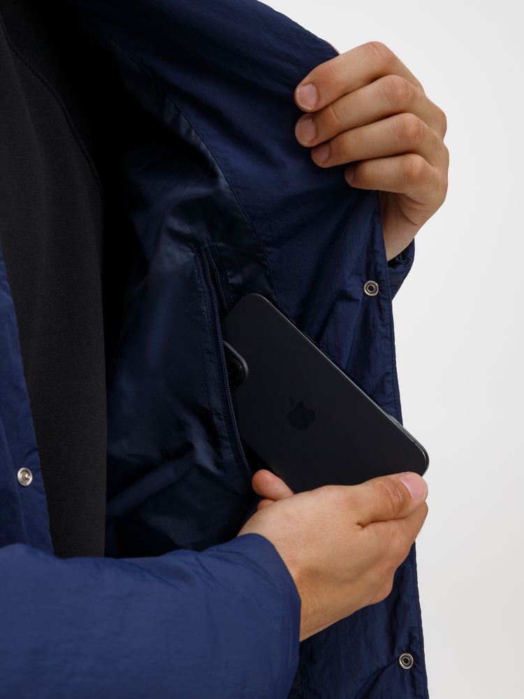 Куртка унисекс Veter, темно-синяя — изображение 14