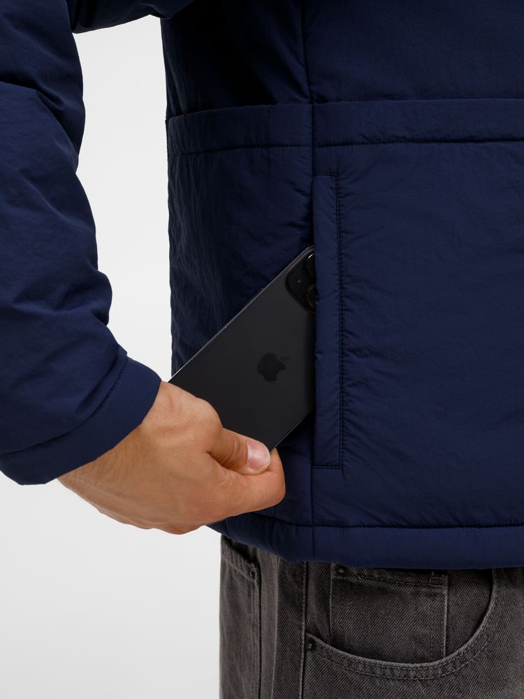 Куртка унисекс Veter, темно-синяя — изображение 15