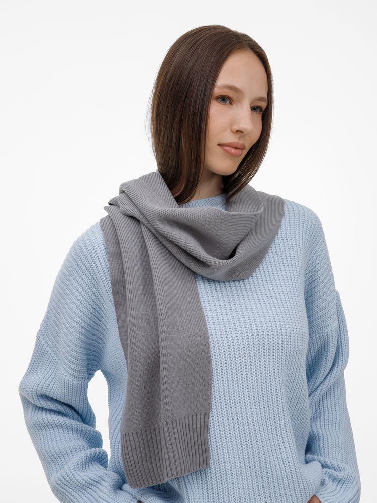 Шарф Sorang, серый — изображение 7