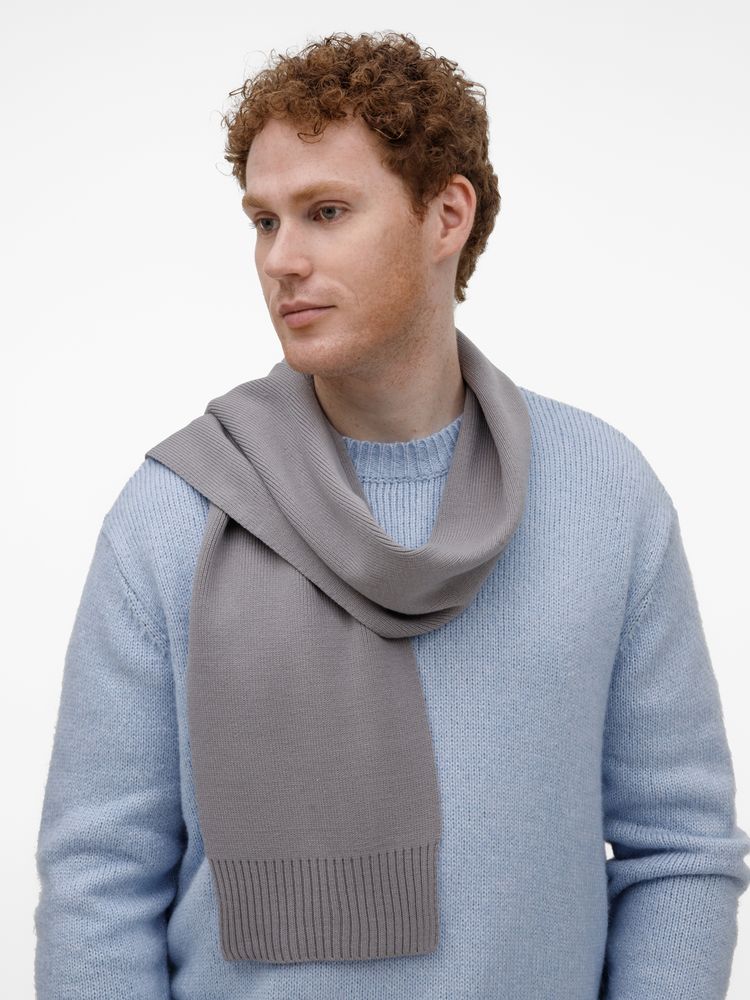 Шарф Sorang, серый — изображение 6