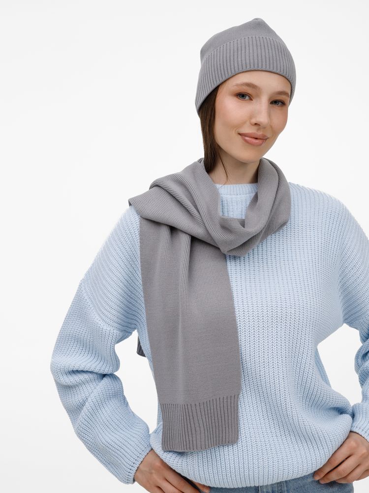 Шарф Sorang, серый — изображение 8