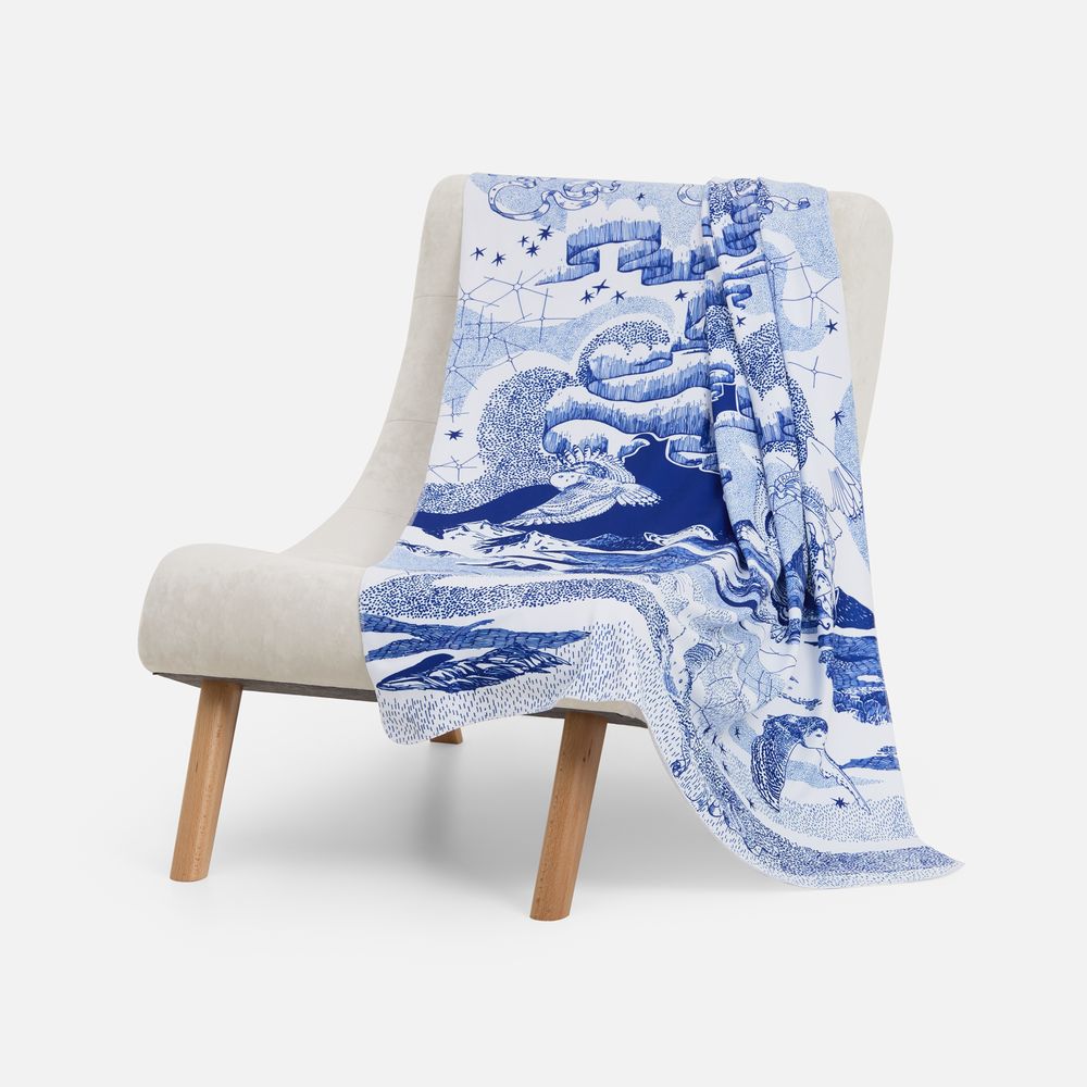 Флисовый плед «Чудеса прилетели» — изображение 5