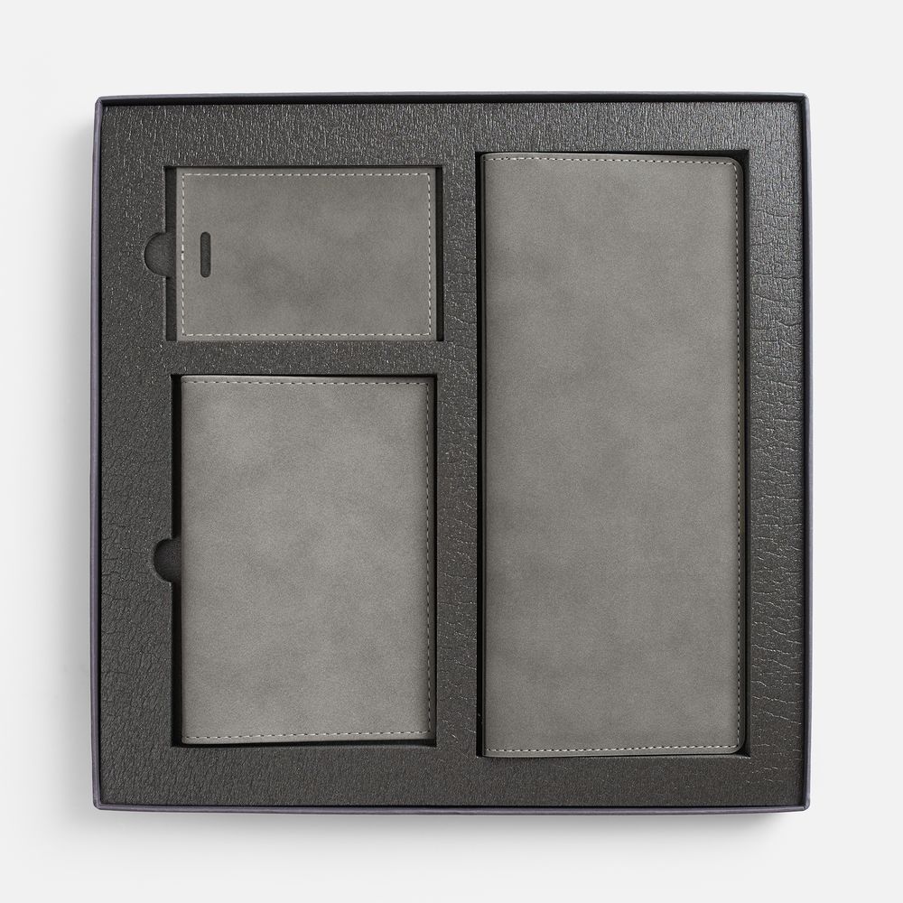 Набор Nubuk Trio, серый — изображение 3