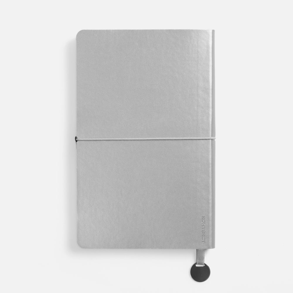 Ежедневник Waltz, недатированный, серебристый — изображение 6