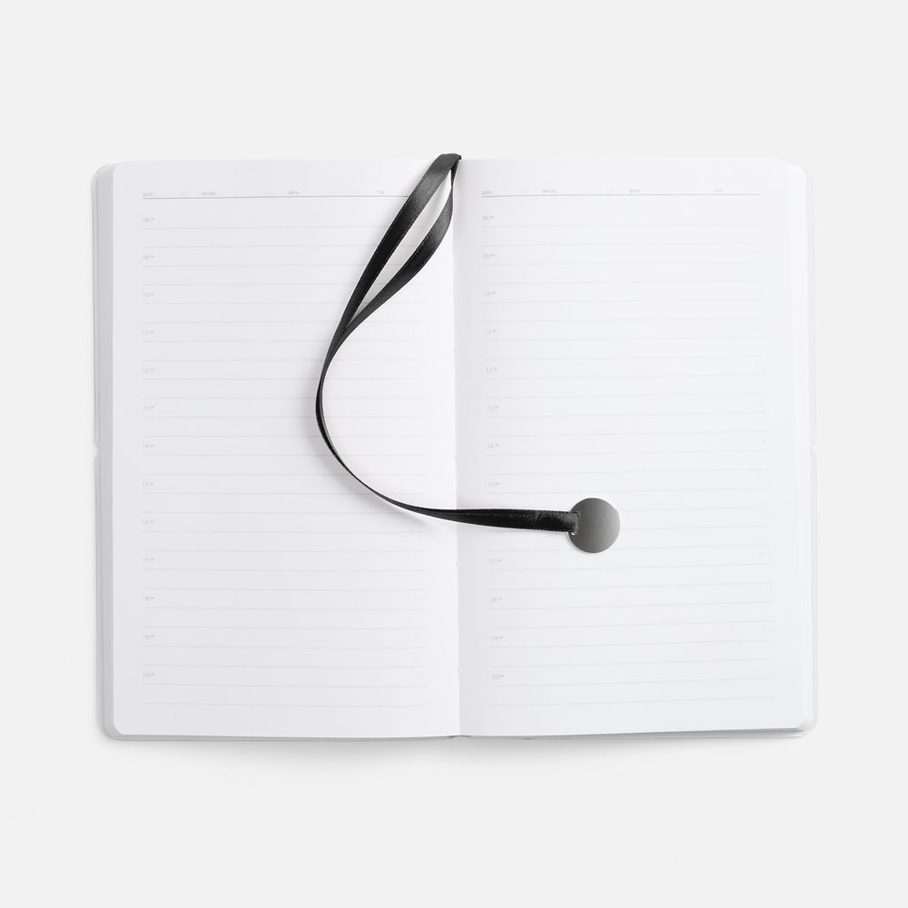 Ежедневник Waltz, недатированный, черный — изображение 10