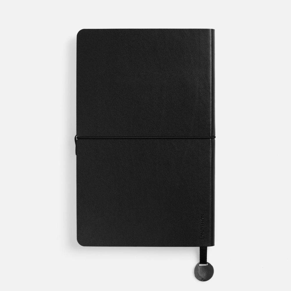 Ежедневник Waltz, недатированный, черный — изображение 6