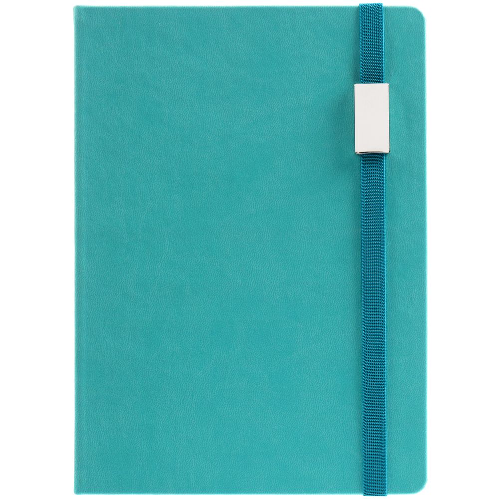 Ежедневник New Factor Metal, бирюзовый — изображение 4