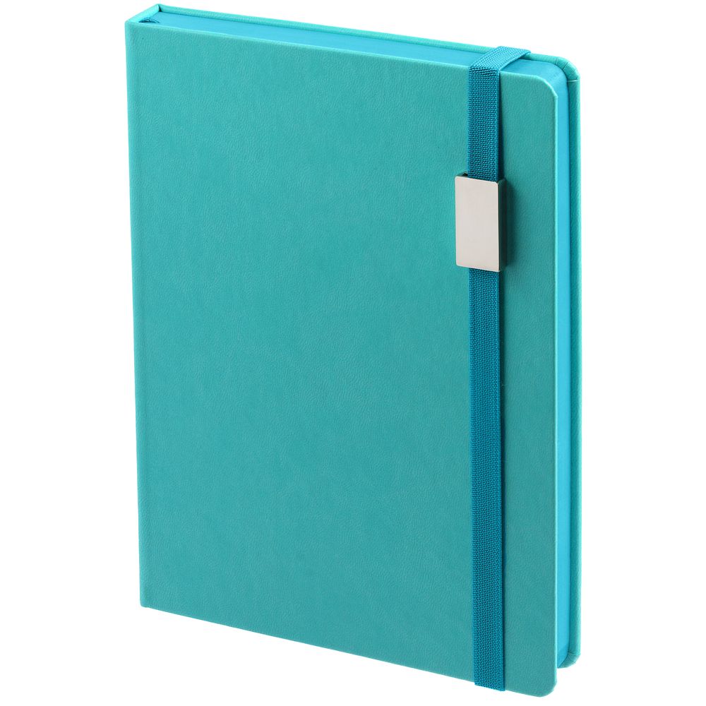 Ежедневник New Factor Metal, бирюзовый — изображение 3