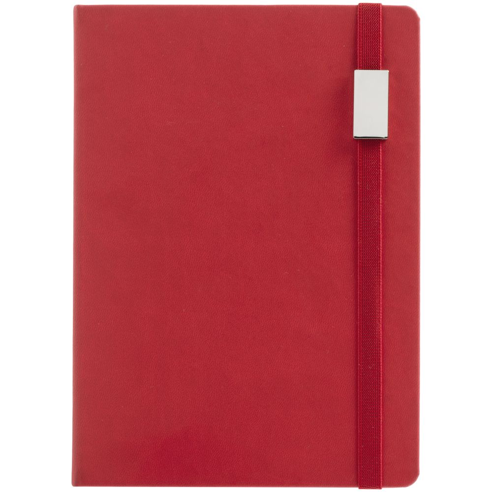 Ежедневник New Factor Metal, красный — изображение 3