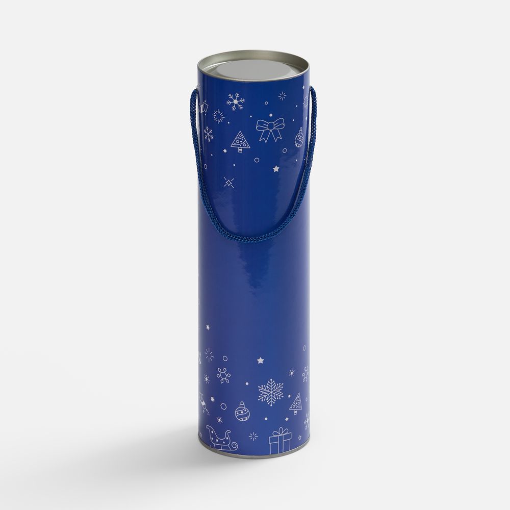 Тубус для бутылки Snowlace, синий — изображение 3