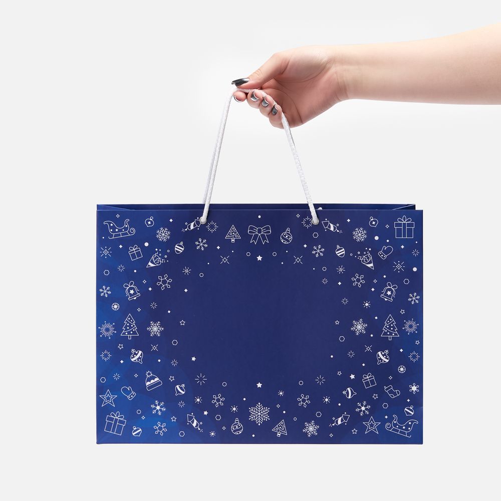 Пакет Snowlace, синий — изображение 3