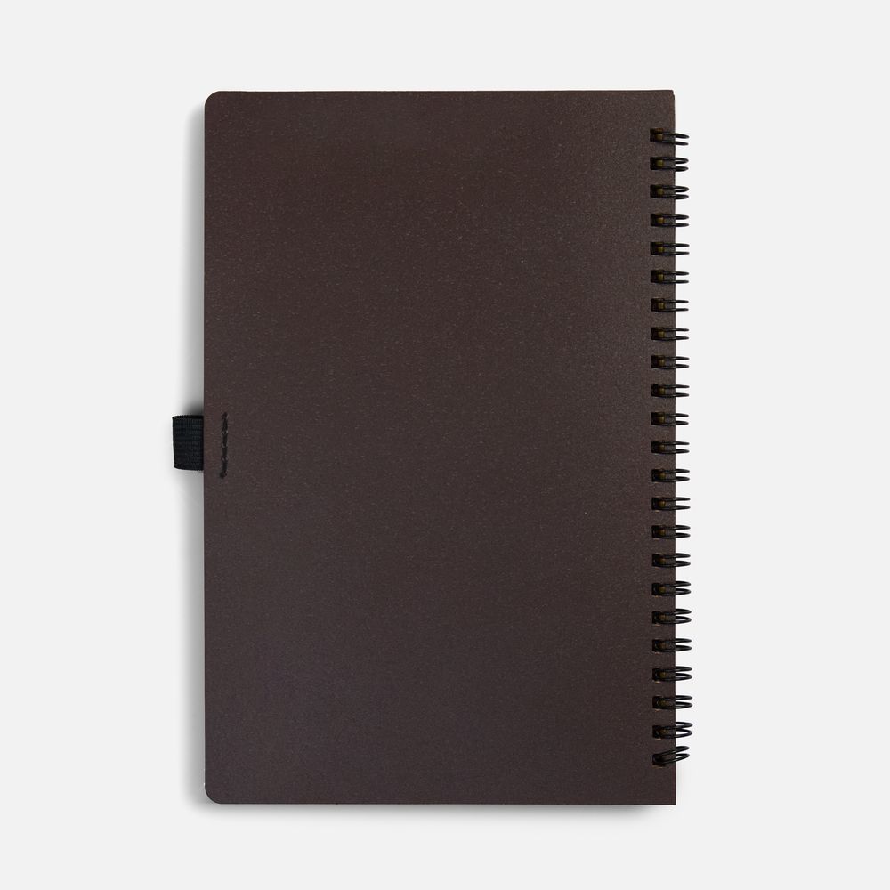 Блокнот на спирали Coffeist, коричневый — изображение 3