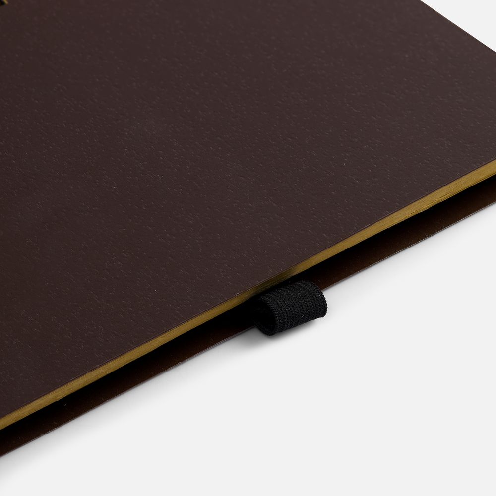 Блокнот на спирали Coffeist, коричневый — изображение 6