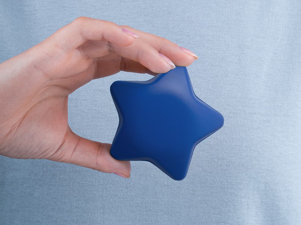 Антистресс «Звезда», синий — изображение 4