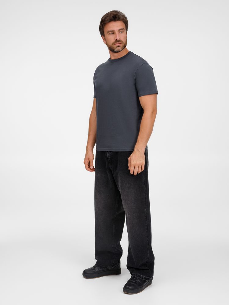 Футболка унисекс T-Bolka 180, темно-серая — изображение 11