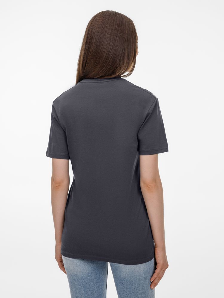 Футболка унисекс T-Bolka 180, темно-серая — изображение 14